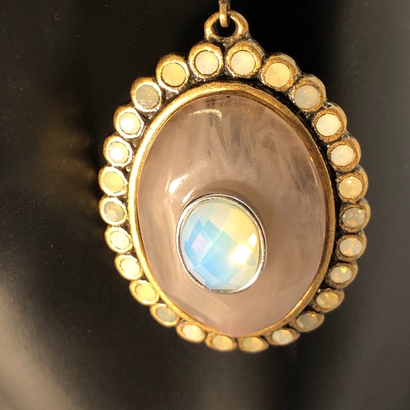 Heidi Klum Faceted Dangle Earrings - Picture 2 of 5